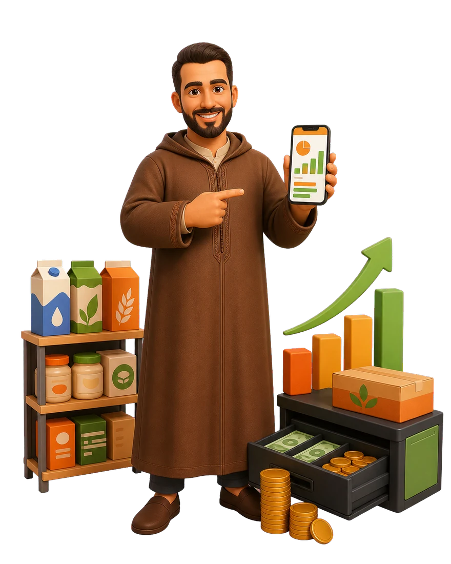 Personnage LEHRI PRO montrant le bénéfice